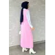 Kadın Aplikeli Çiçekli Kısa Kol Elbise