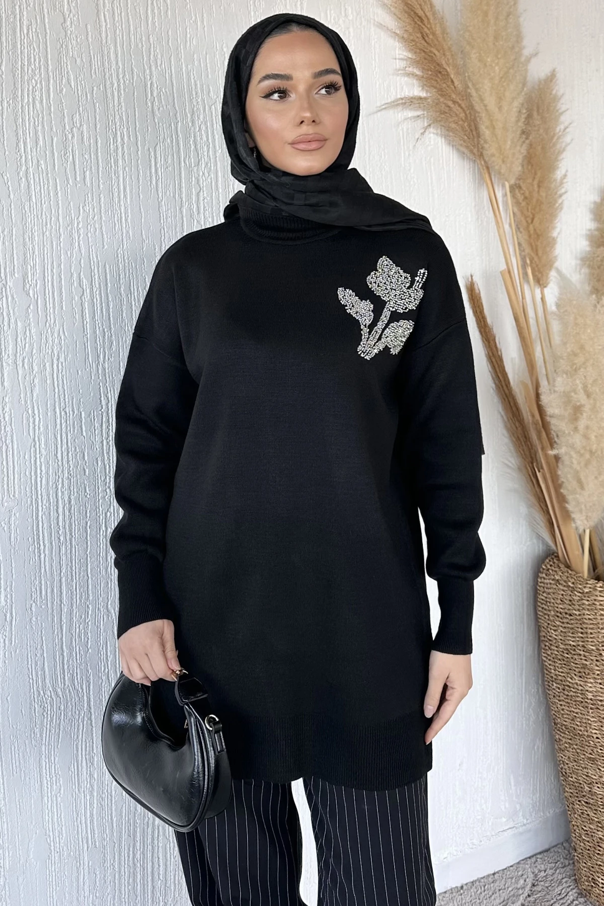 Kadın Üstü Nakışlı Tunik