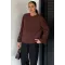 Kadın Simit Yaka Sakallı Bluz