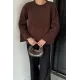 Kadın Simit Yaka Sakallı Bluz