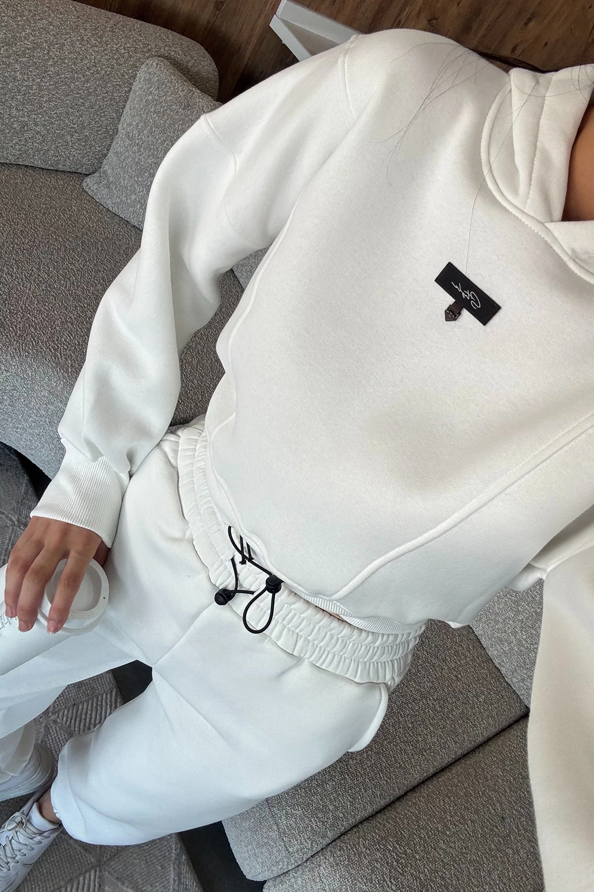 Kadın Sweat Crop Takım
