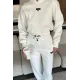 Kadın Sweat Crop Takım