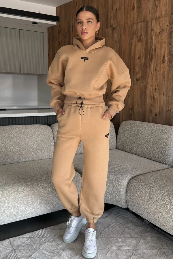 Kadın Sweat Crop Takım