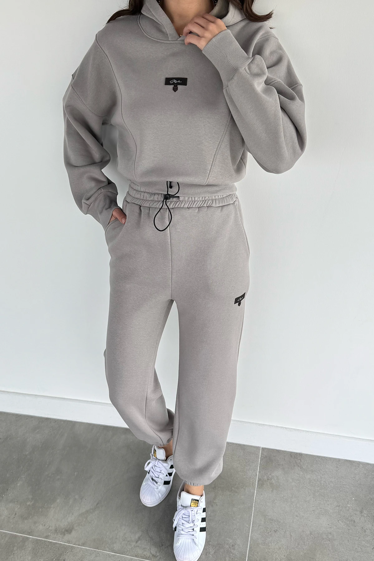 Kadın Sweat Crop Takım
