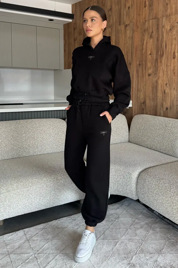 Kadın Sweat Crop Takım