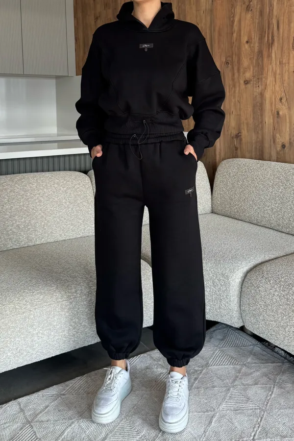 Kadın Sweat Crop Takım