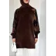 Kadın Kolları Kumaş Tunik
