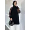 Kadın Kolları Kumaş Tunik