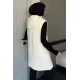 Kadın Kısa Kol Fermuarlı Yelek