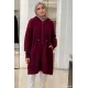 Kadın Fermuarli Kapşonlu Ceket