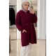 Kadın Fermuarli Kapşonlu Ceket