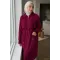 Kadın Omuz Pelerinli Fermuarli Ceket