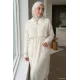 Kadın Omuz Pelerinli Fermuarli Ceket
