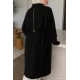 Kadın Omuz Pelerinli Fermuarli Ceket