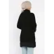 Kadın Yaka Ve Bilek Ucu Pelüşlü Tunik