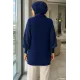 Kadın Fırfırlı Triko Ceket