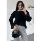 Kadın Yakası Taşlı Bluz