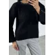 Kadın Yakası Taşlı Bluz