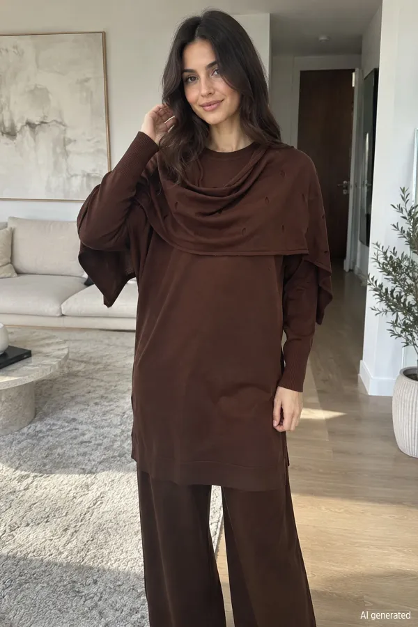 Kadın Atkılı Tunik