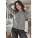 KADIN ÇİN DÜĞMELİ ŞARDON CEKET