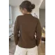 KADIN ÇİN DÜĞMELİ ŞARDON CEKET