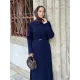 Kadın Önü Düğmeli Uzun Elbise