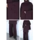 Kadın Top Desenli Pelerinli Takım