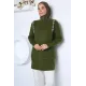 Kadın Omuzları Taşlı Tunik