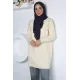 Kadın Omuzları Taşlı Tunik
