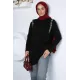 Kadın Omuzları Taşlı Tunik