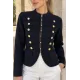 Düğmeli Blazer Kısa Ceket