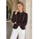 Düğmeli Blazer Kısa Ceket