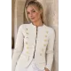 Düğmeli Blazer Kısa Ceket