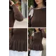 Kadın Sakal Flarlı Bluz