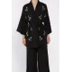Kadın Taşlı Kimono Takım