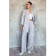Kadın Taşlı Kimono Takım