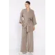 Kadın Taşlı Kimono Takım