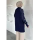 Kadın Kolu Kumaş Nakış Detaylı Tunik