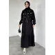 Kadın Ceketi Taşlı Elbise İkili Takım
