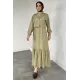 Kadın Ceketi Taşlı Elbise İkili Takım