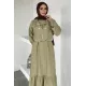 Kadın Ceketi Taşlı Elbise İkili Takım