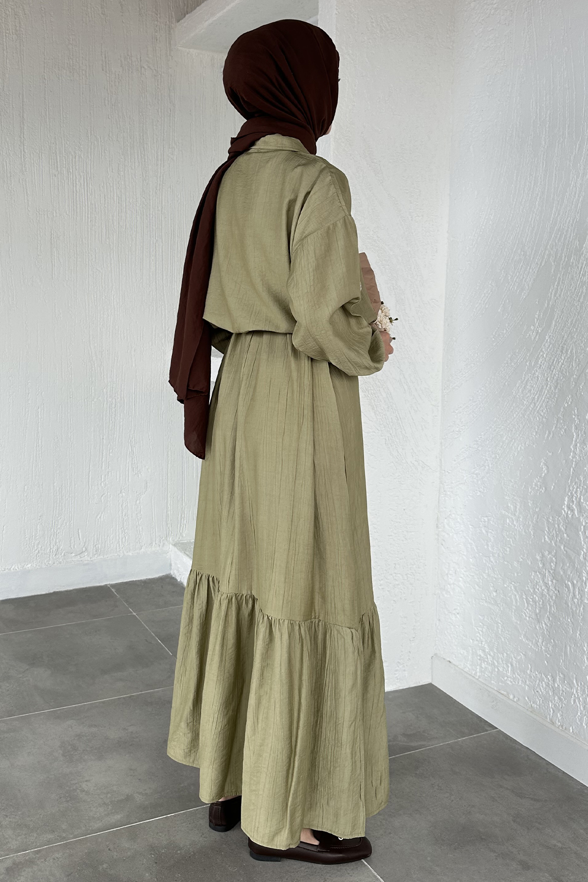 Kadın Ceketi Taşlı Elbise İkili Takım