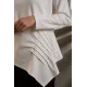 Kadın Bel Yükarı Doğru Büzgülü Bluz