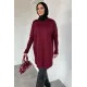Kadın Kol Fermuarlı Tunik