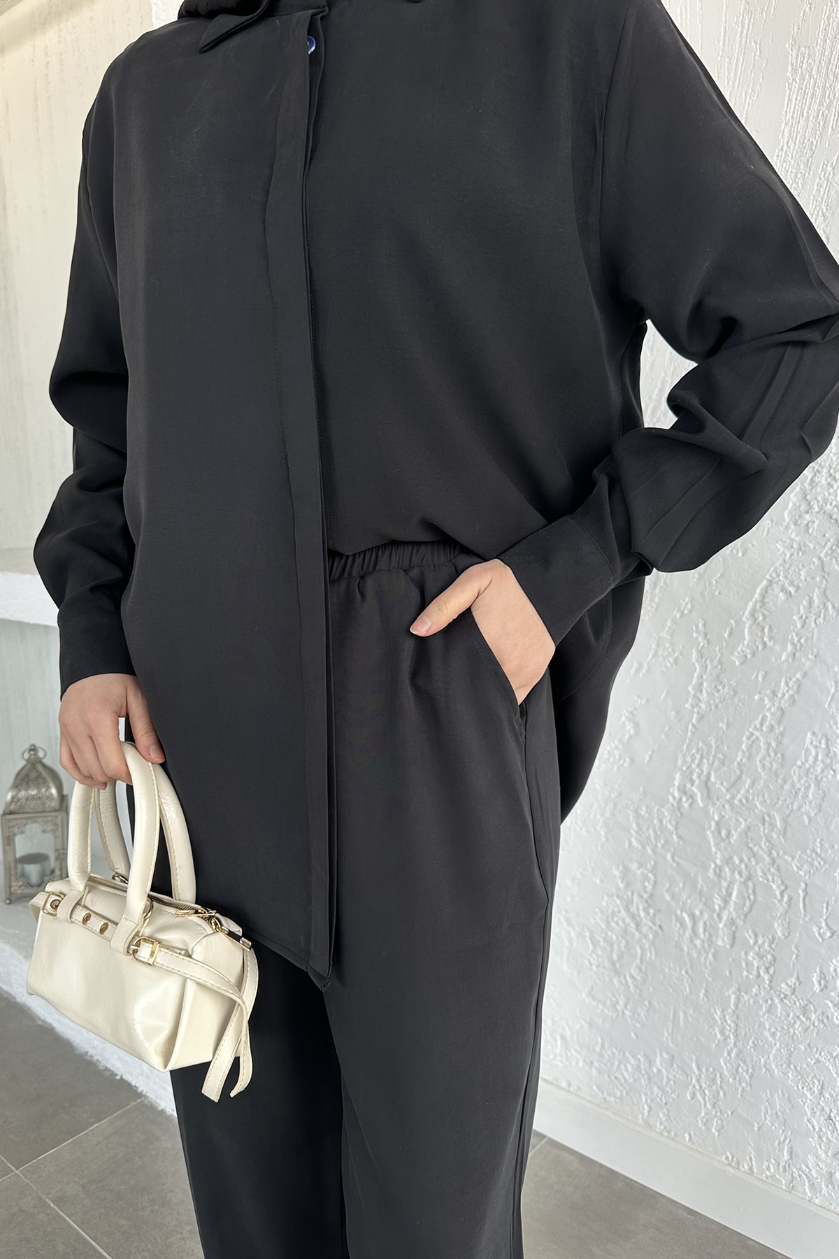 Kadın Gömlek Pantolon Takım