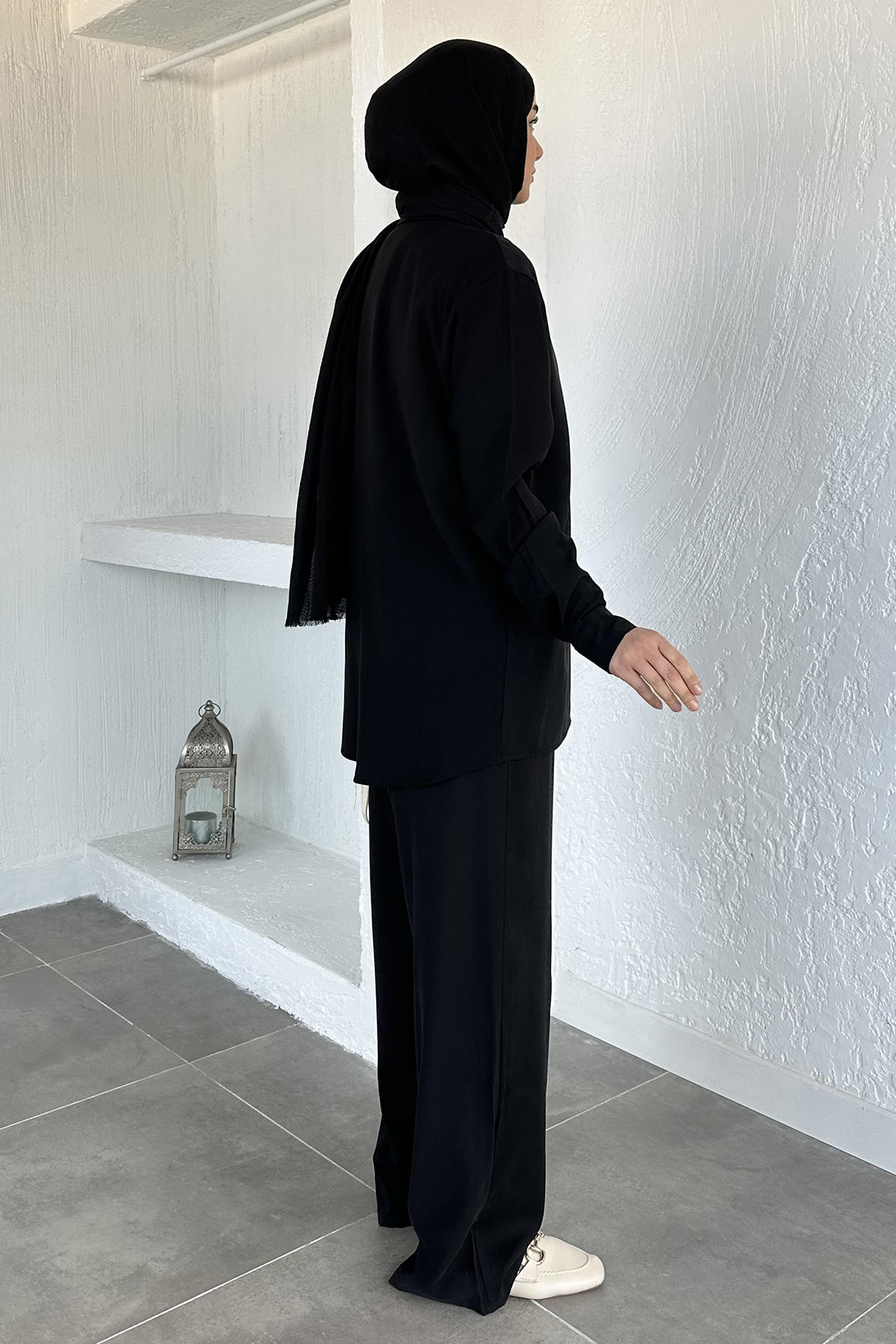 Kadın Gömlek Pantolon Takım