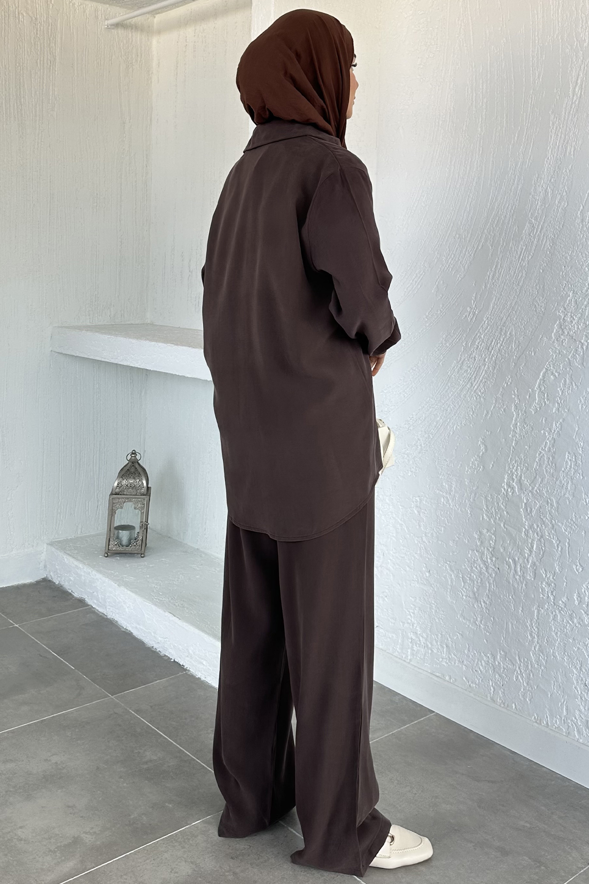 Kadın Gömlek Pantolon Takım