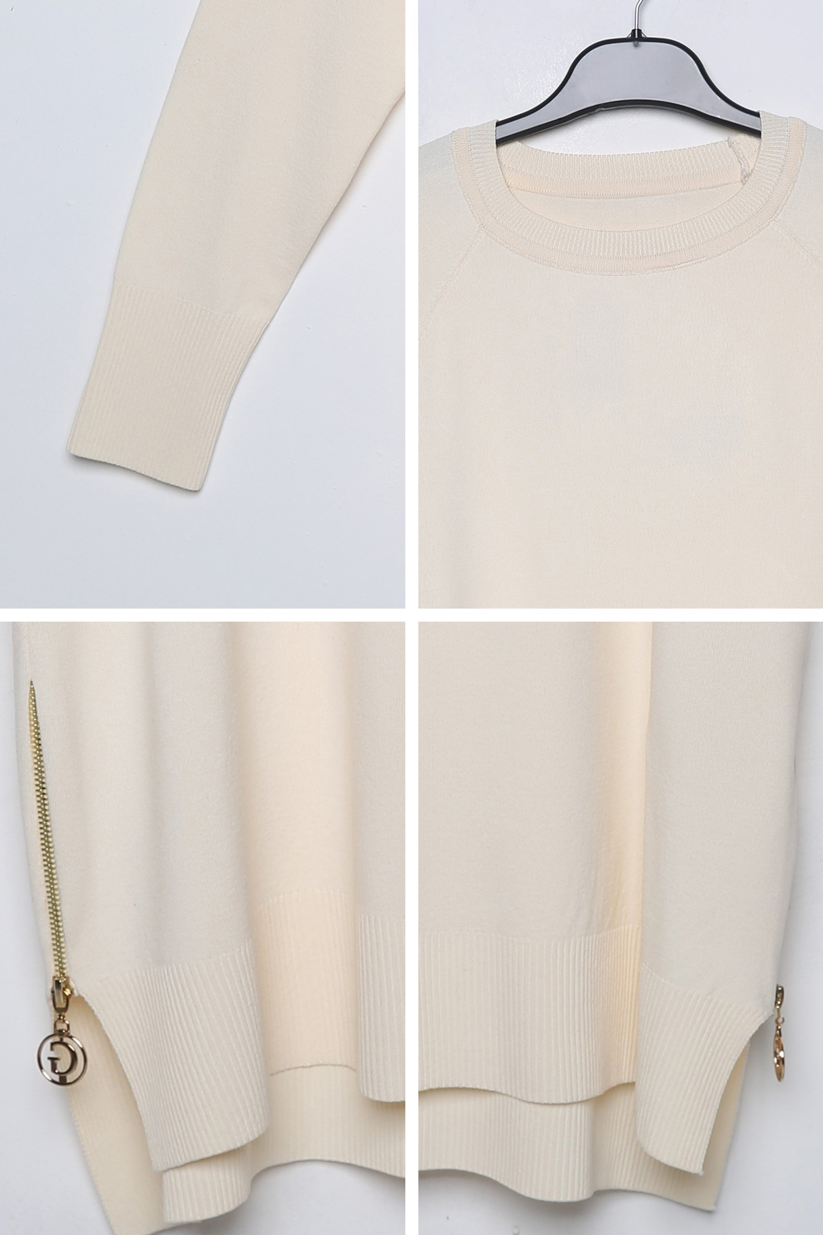 Kadın Yanı Fermuarlı Tunik