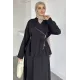 Kadın Ceket Yakalı Etekli Takım