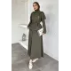 Kadın Ceket Yakalı Etekli Takım